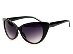 Cateye solbriller I sort med tonede glas
